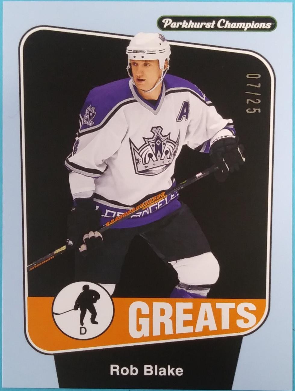 Rob Blake [Baby Blue Border] #295
