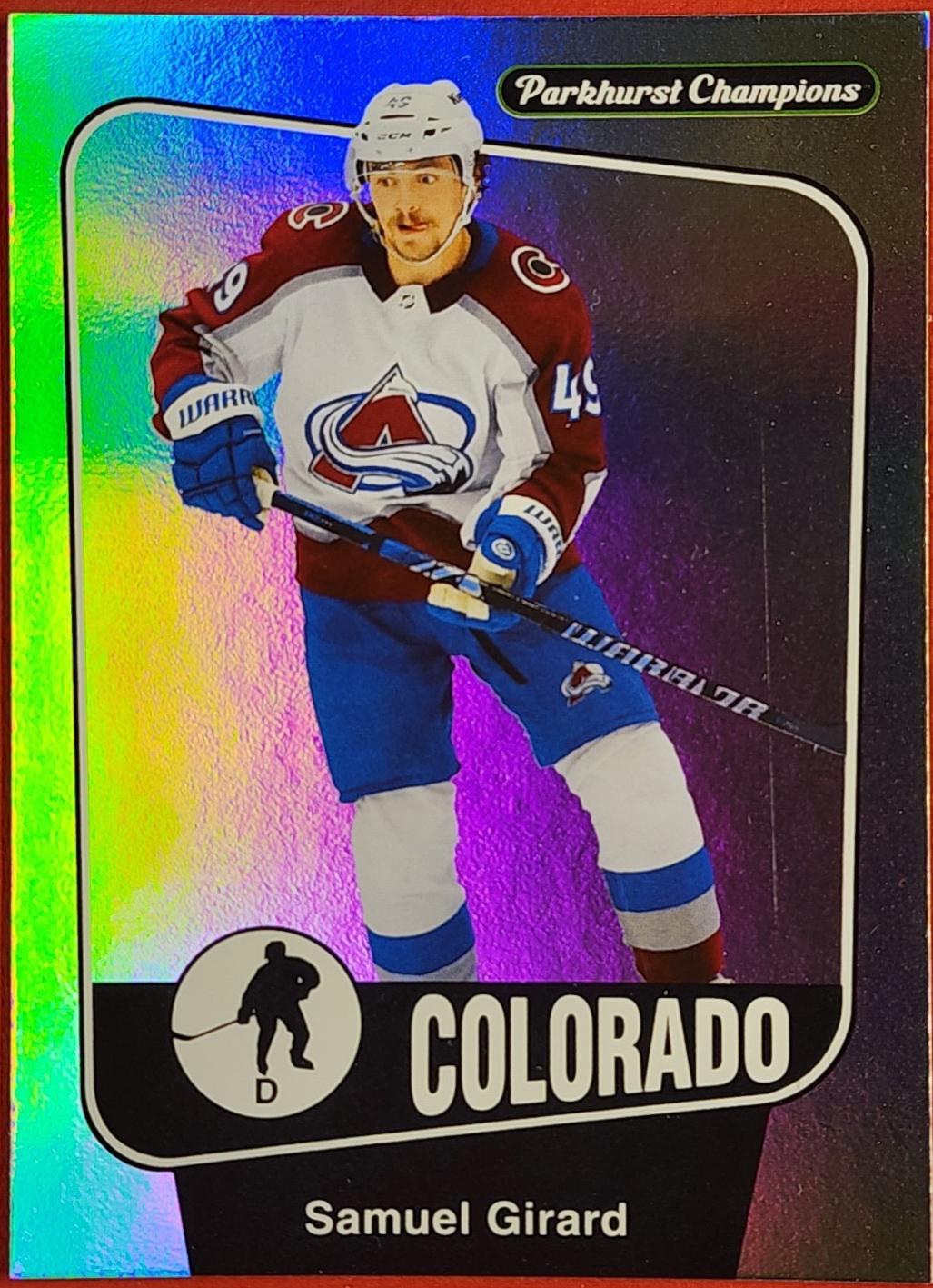 Samuel Girard [Rainbow Foilboard] #80