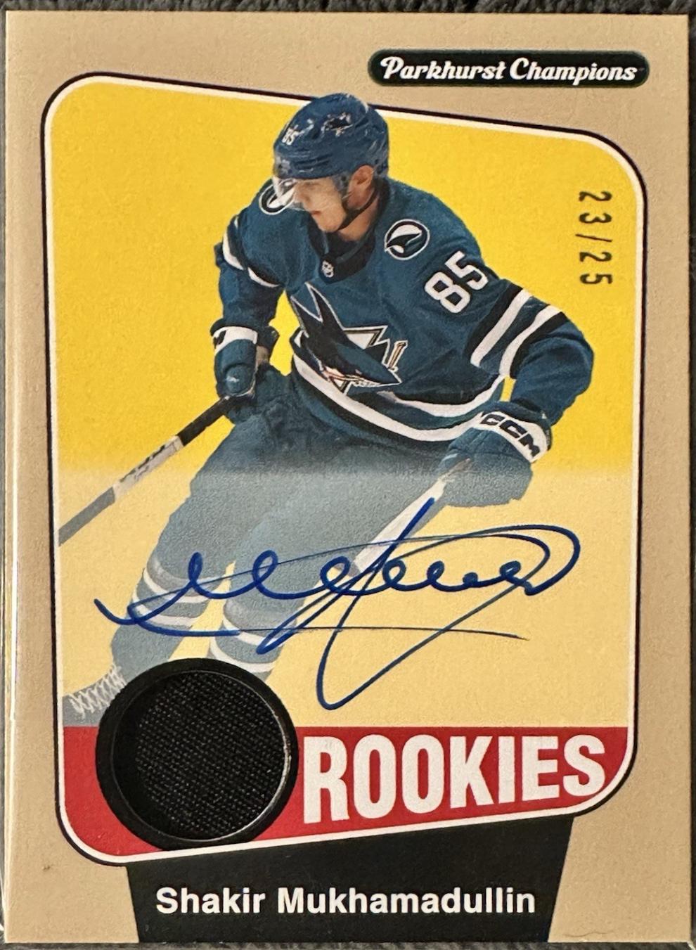 Shakir Mukhamadullin [Rookie Patch Autograph] #248