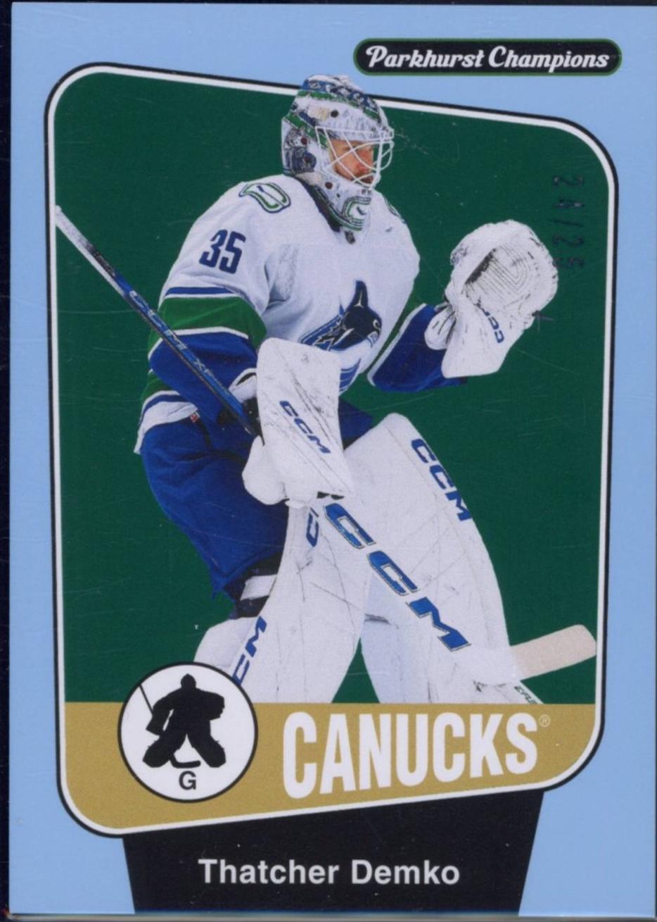 Thatcher Demko [Baby Blue Border] #84