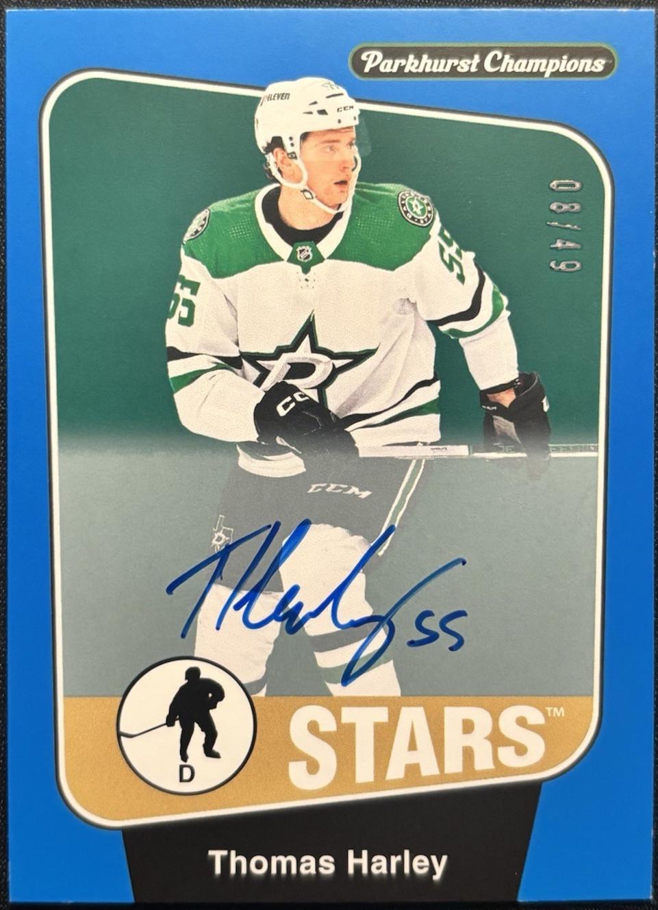 Thomas Harley [Blue Autograph] #83