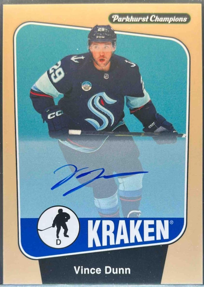 Vince Dunn [Autograph] #38