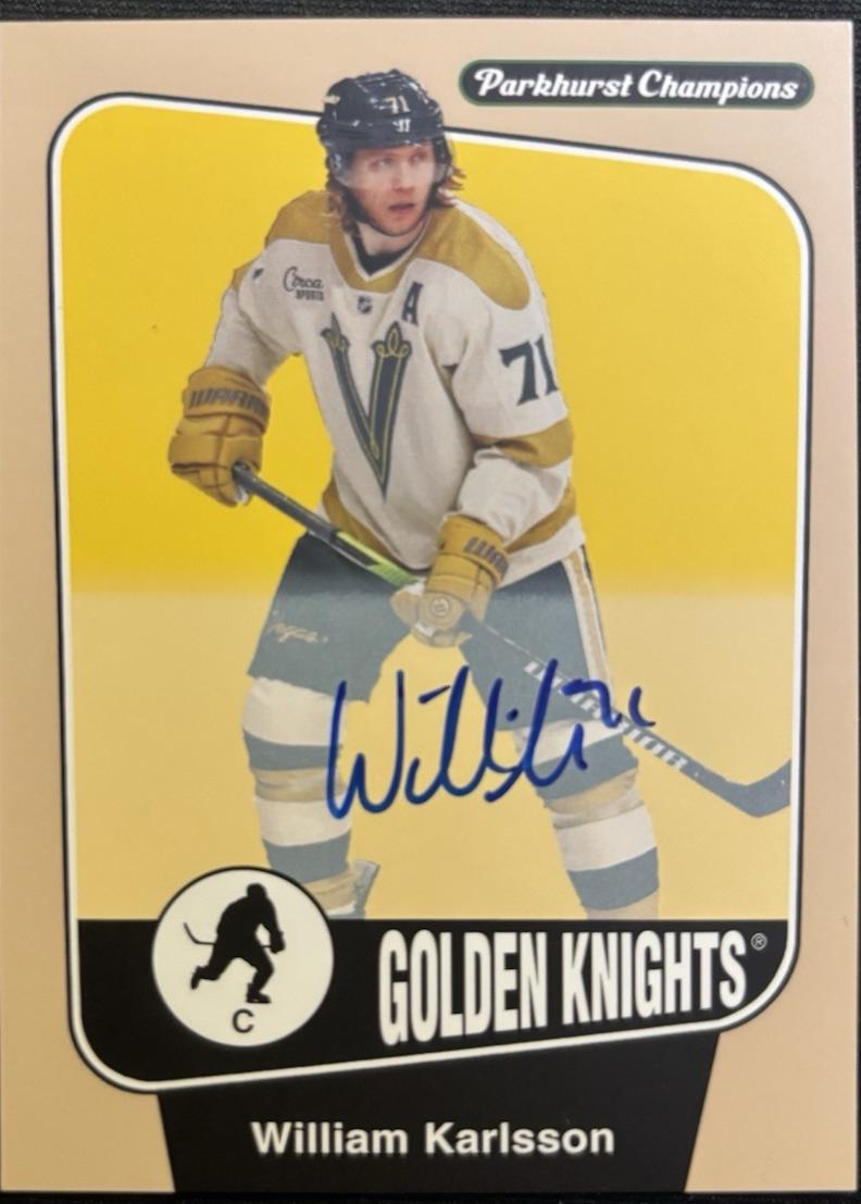 William Karlsson [Autograph] #78