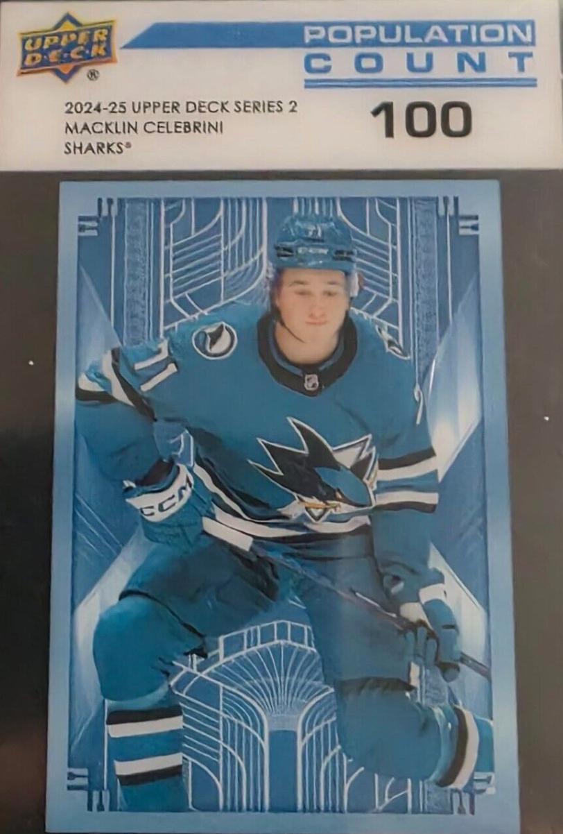 Macklin Celebrini [100] #PC-42