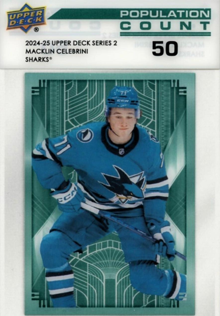 Macklin Celebrini [50] #PC-42