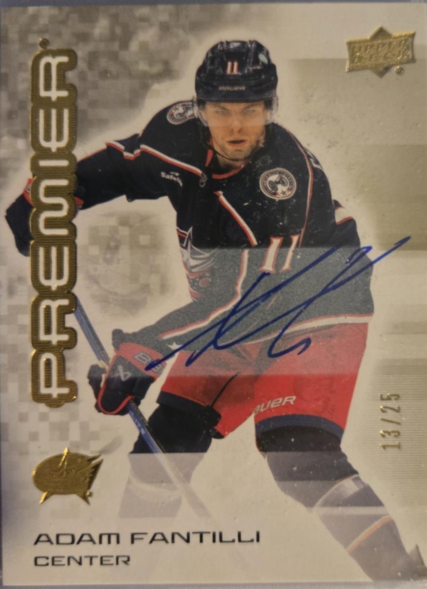 Adam Fantilli [Gold Autograph] #11
