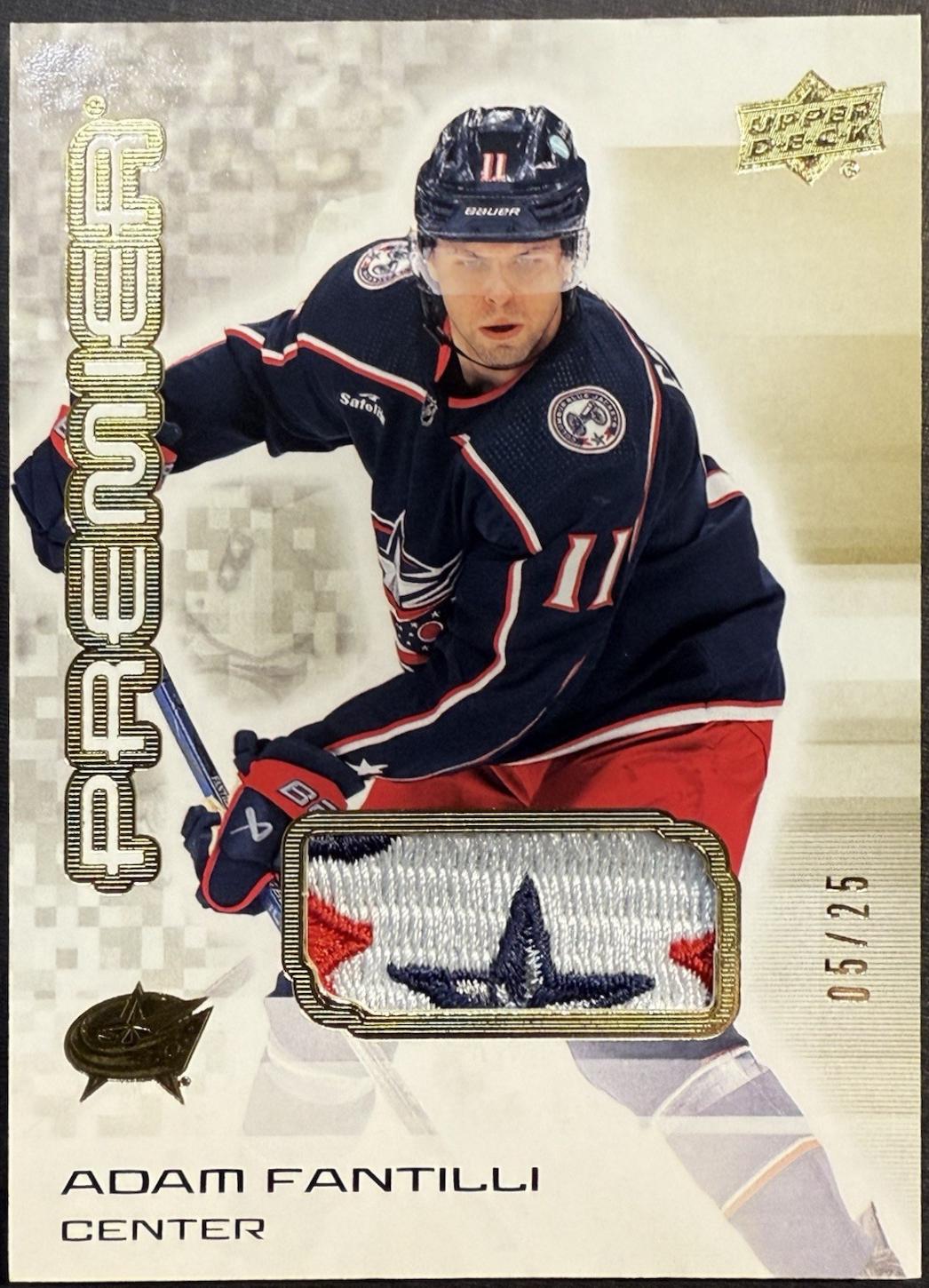 Adam Fantilli [Gold Premium Memorabilia] #11