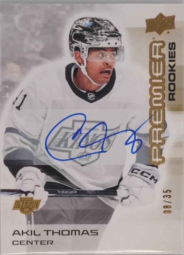Akil Thomas [Gold Autograph] #145