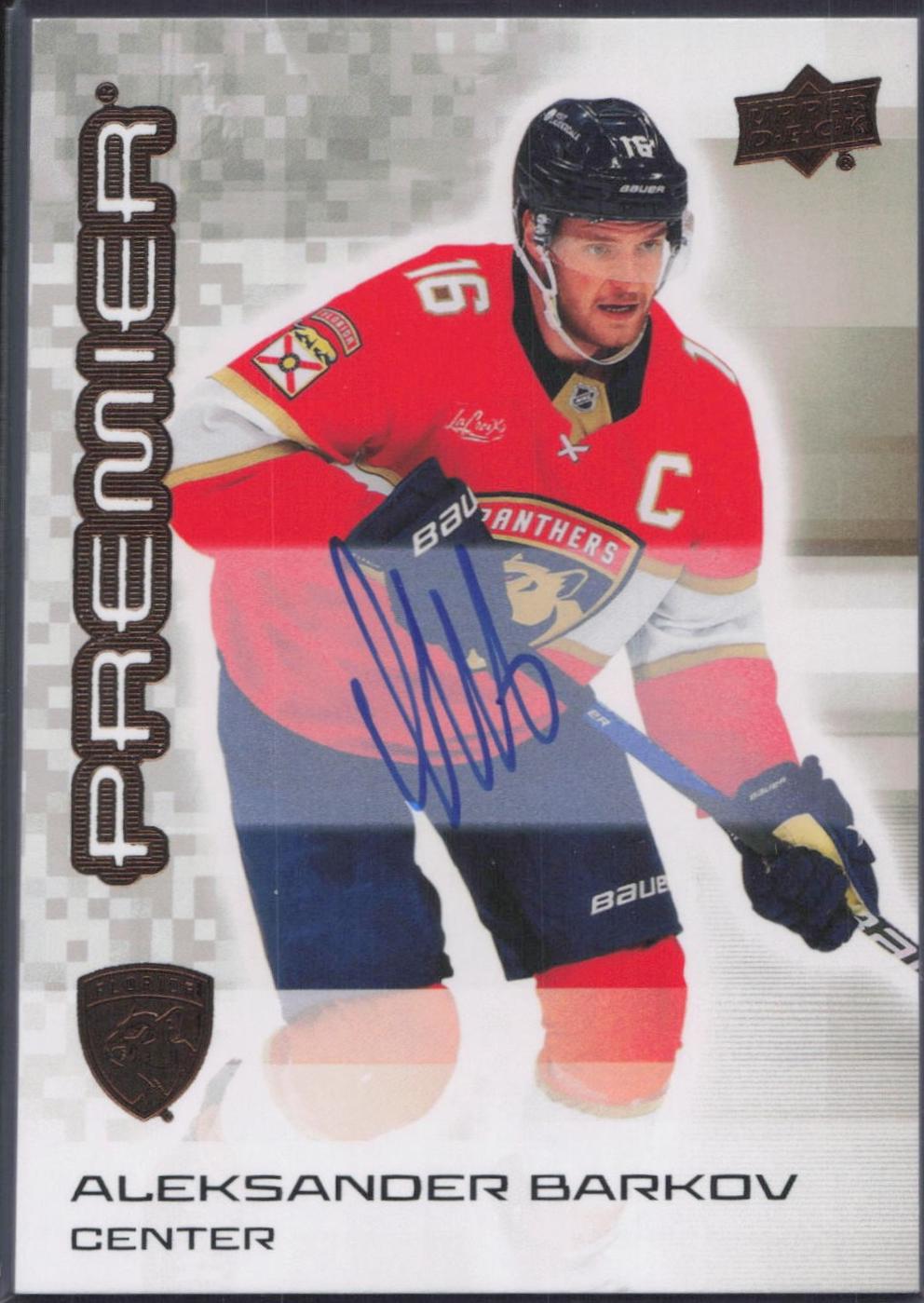 Aleksander Barkov [Bronze Autograph] #43