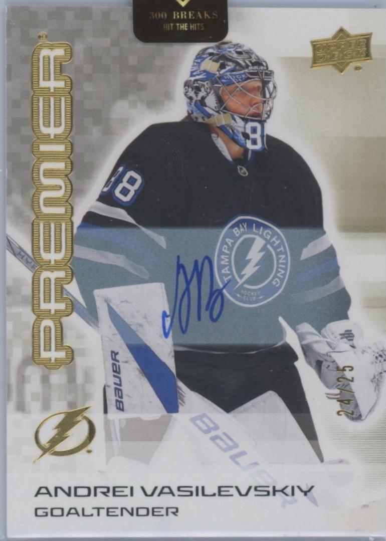 Andrei Vasilevskiy [Gold Autograph] #42