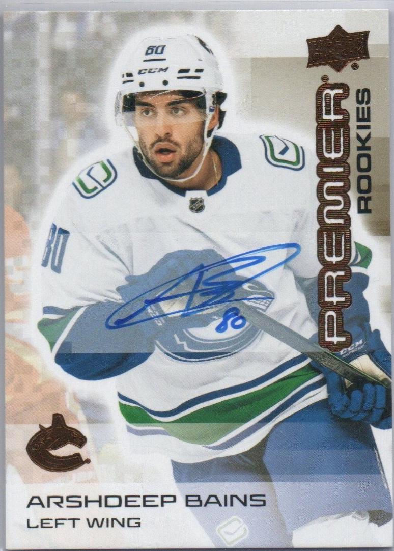 Arshdeep Bains [Bronze Autograph] #149