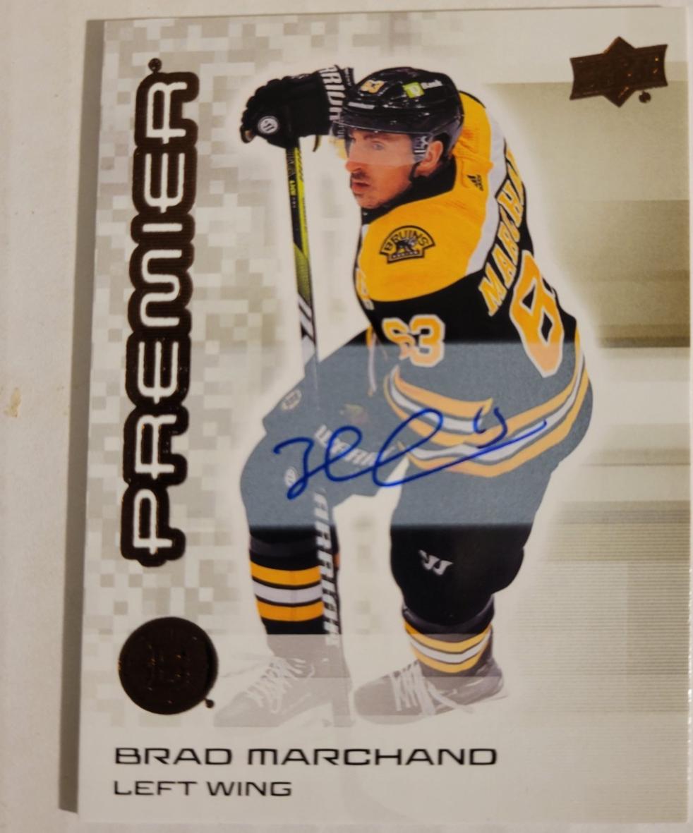 Brad Marchand [Bronze Autograph] #63