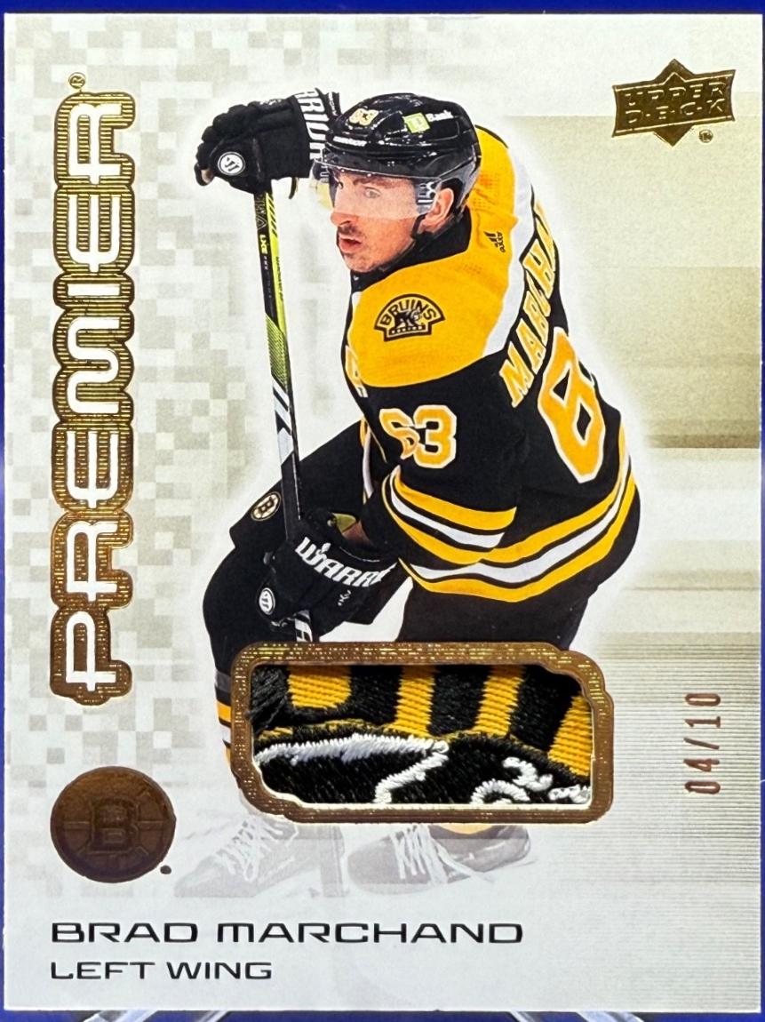 Brad Marchand [Gold Premium Memorabilia] #63