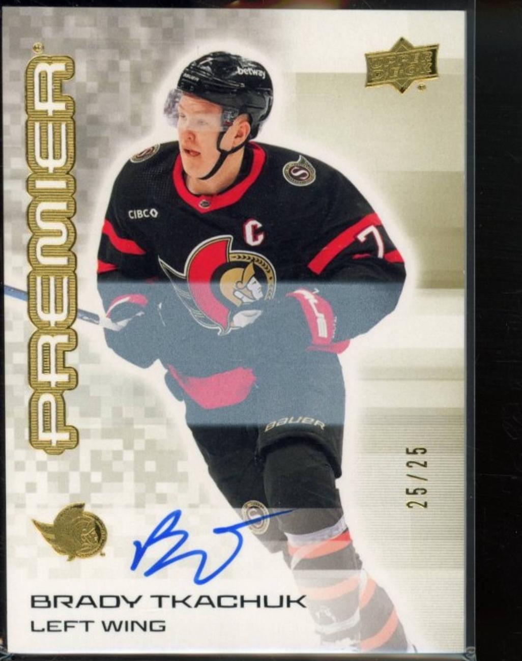 Brady Tkachuk [Gold Autograph] #39