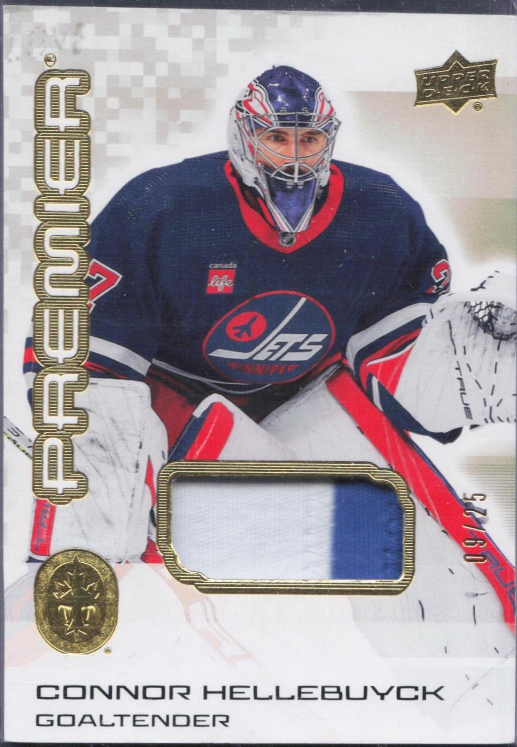 Connor Hellebuyck [Gold] #89