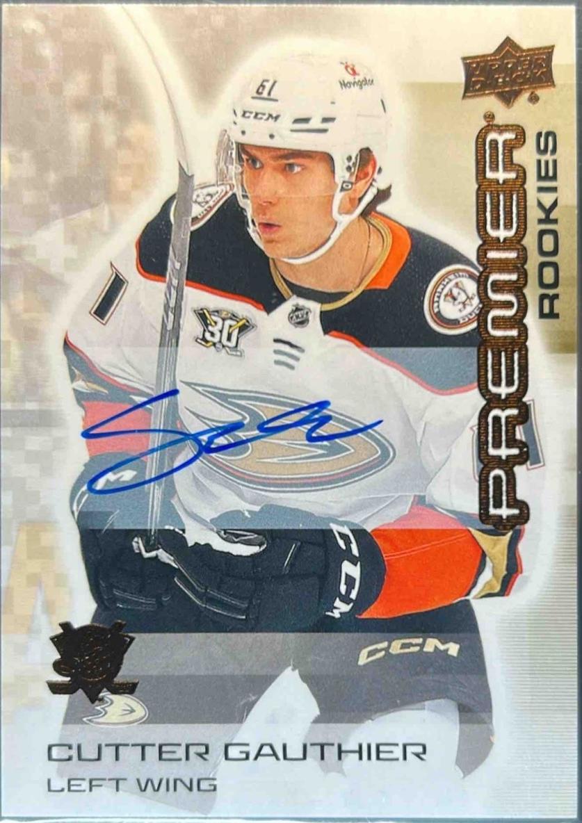 Cutter Gauthier [Bronze Autograph] #113