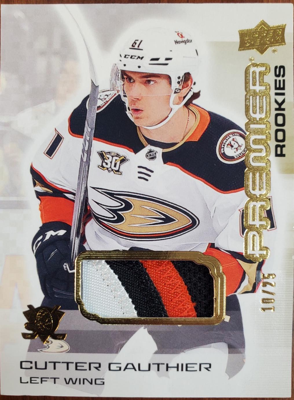 Cutter Gauthier [Bronze Jersey] #113