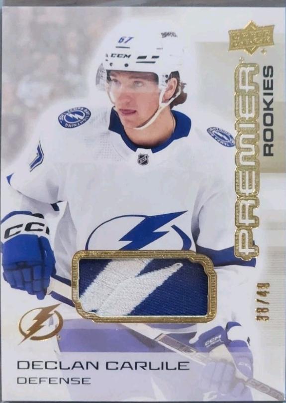 Declan Carlile [Gold Premium Memorabilia] #130