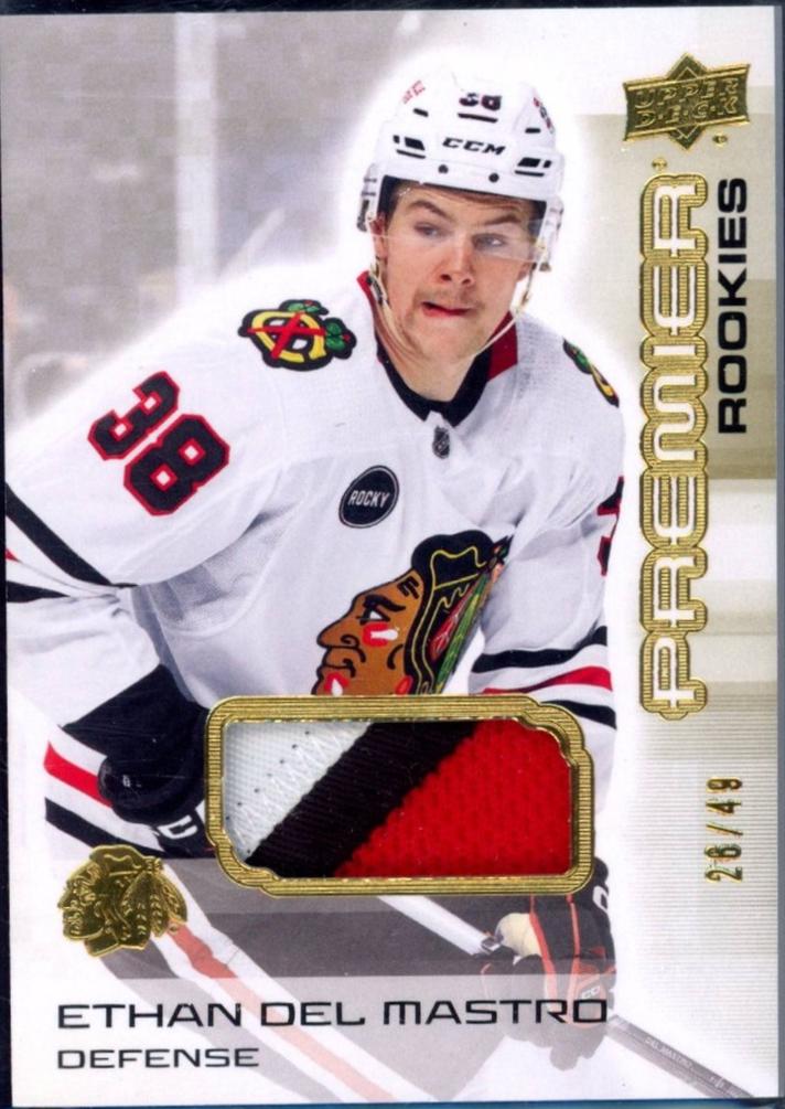 Ethan Del Mastro [Gold Premium Memorabilia] #148