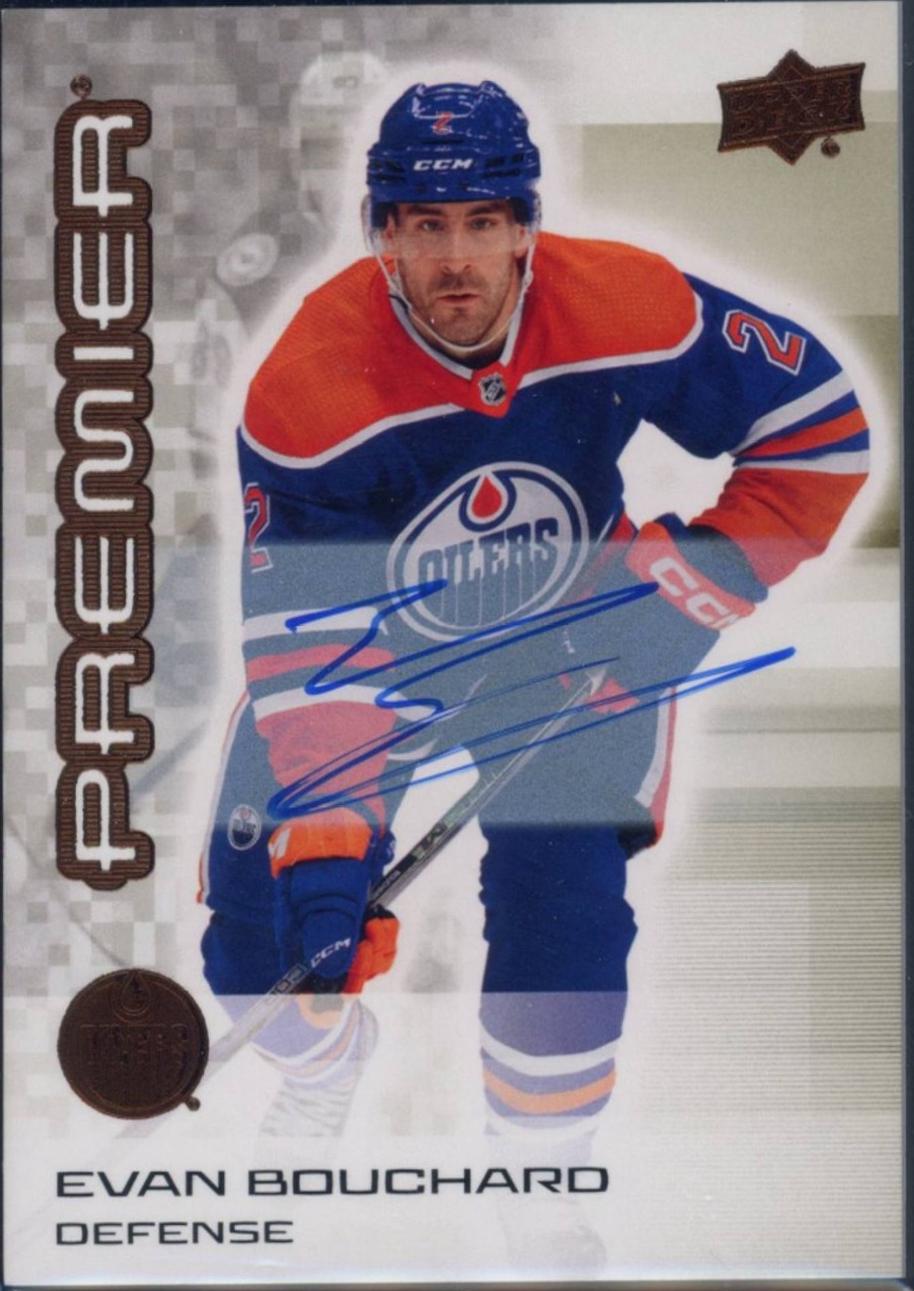 Evan Bouchard [Bronze Autograph] #65