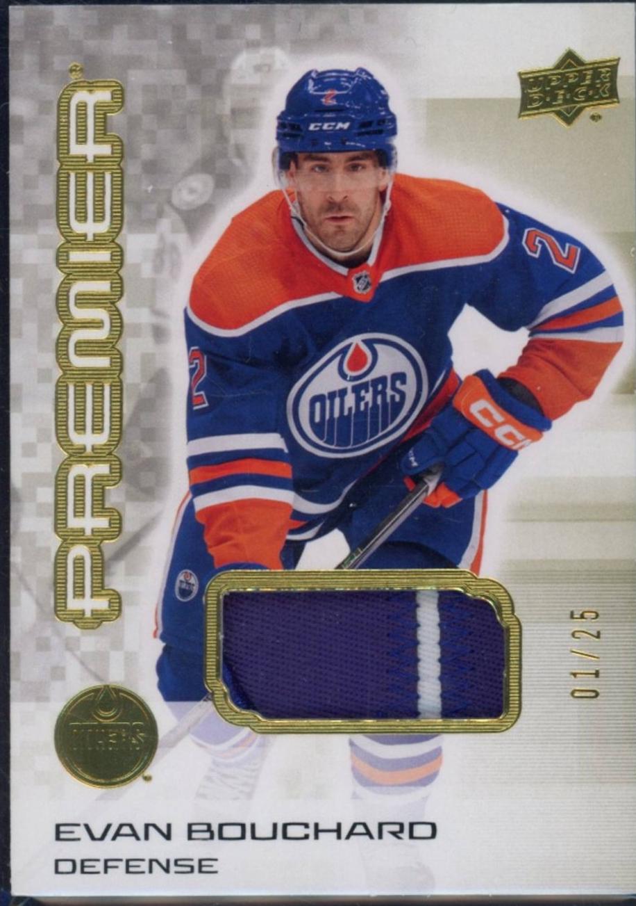 Evan Bouchard [Gold Premium Memorabilia] #65
