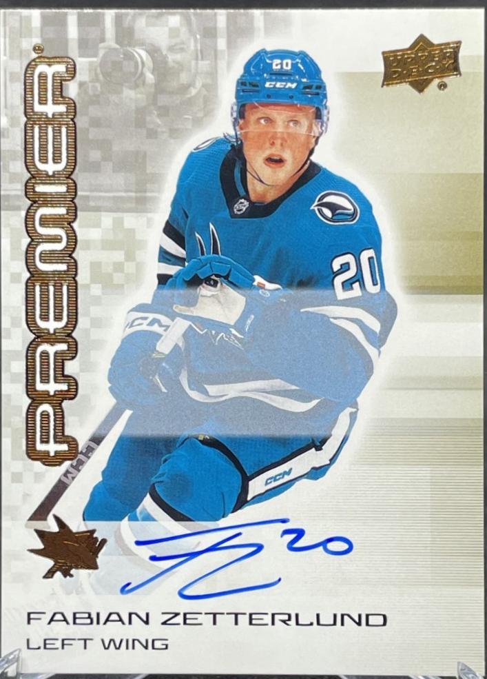 Fabian Zetterlund [Bronze Autograph] #69