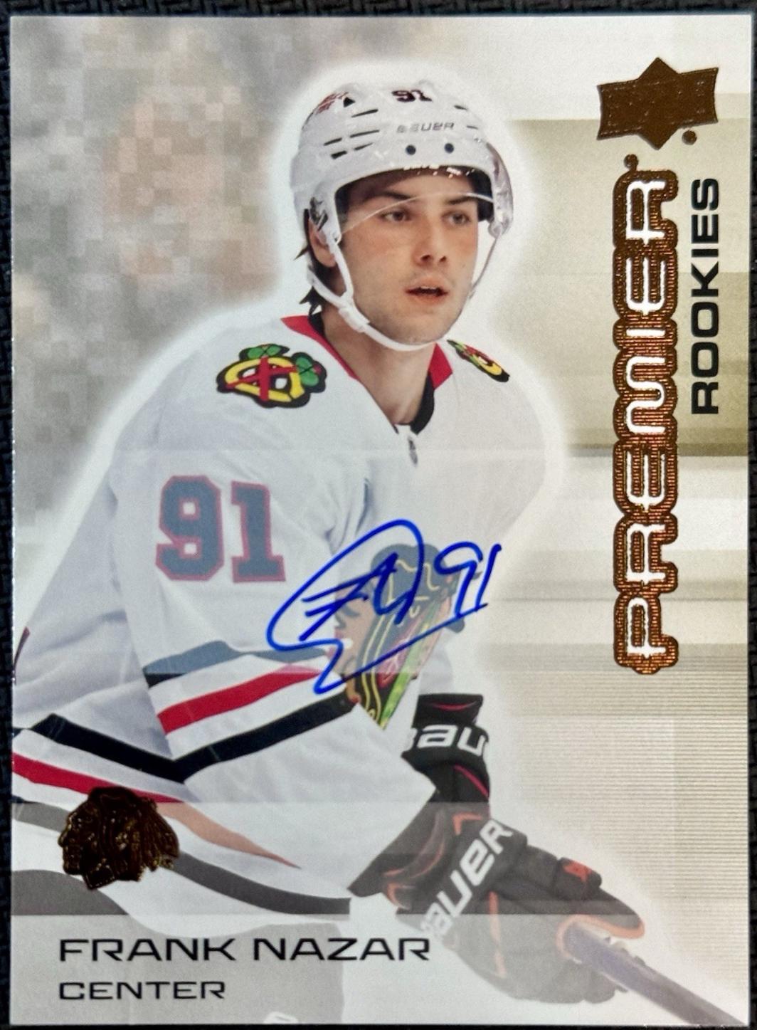 Frank Nazar [Bronze Autograph] #107