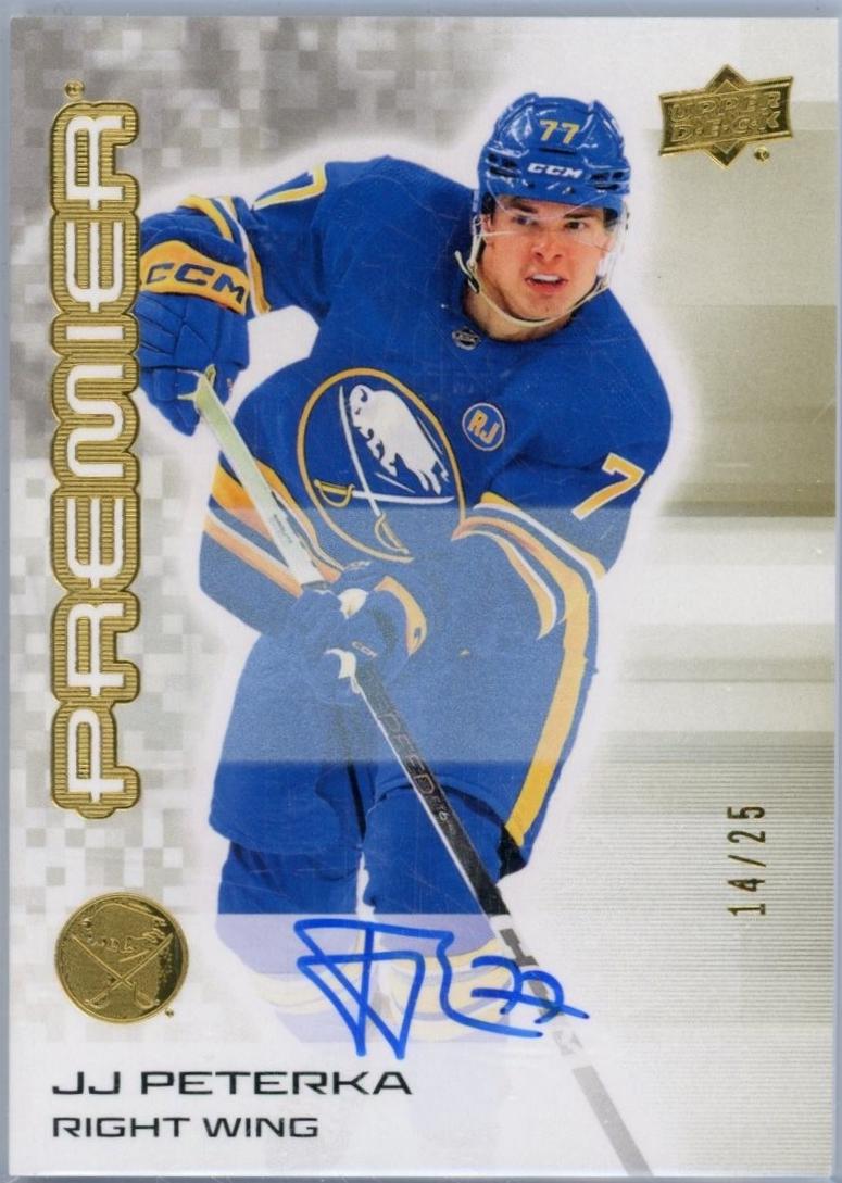 JJ Peterka [Gold Autograph] #79