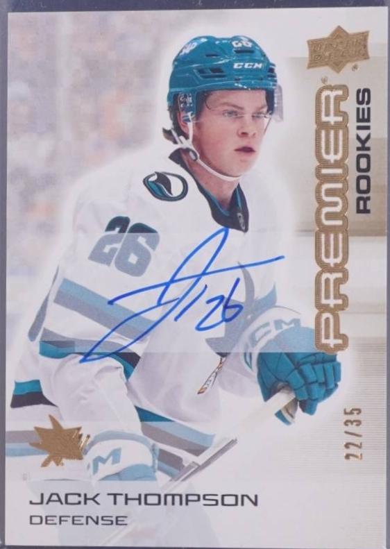 Jack Thompson [Gold Autograph] #143