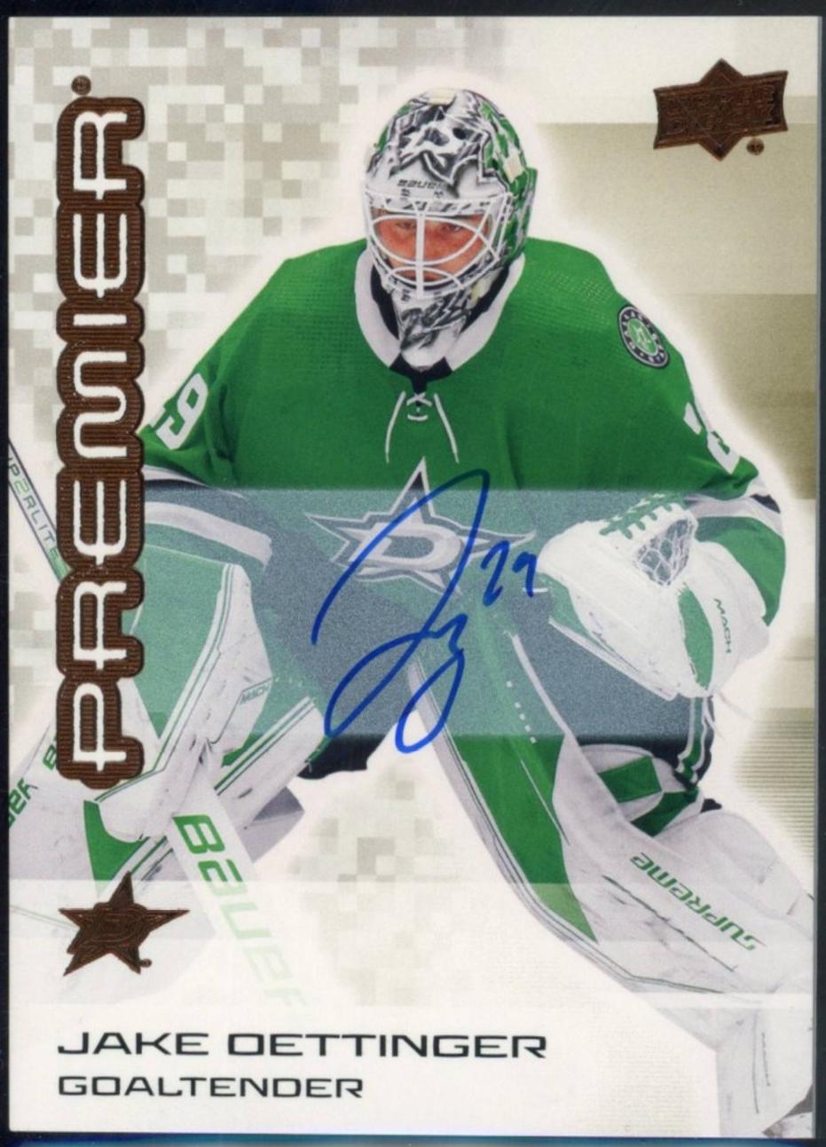 Jake Oettinger [Bronze Autograph] #85