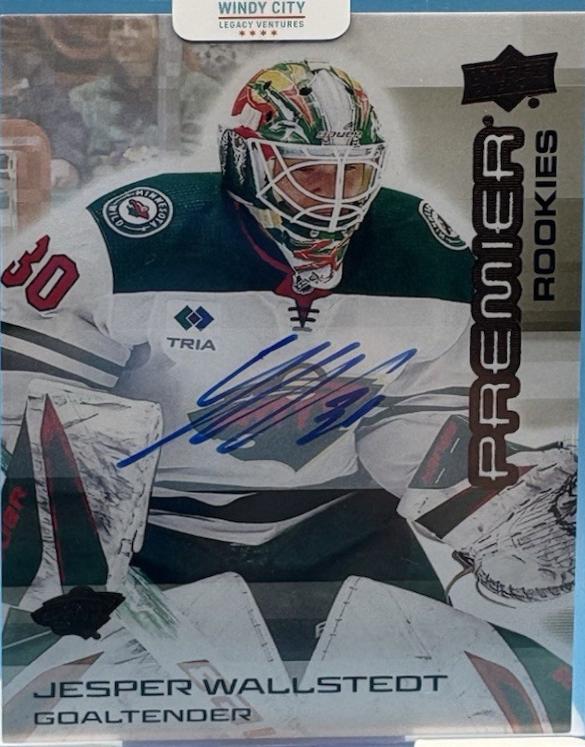 Jesper Wallstedt [Bronze Autograph] #106