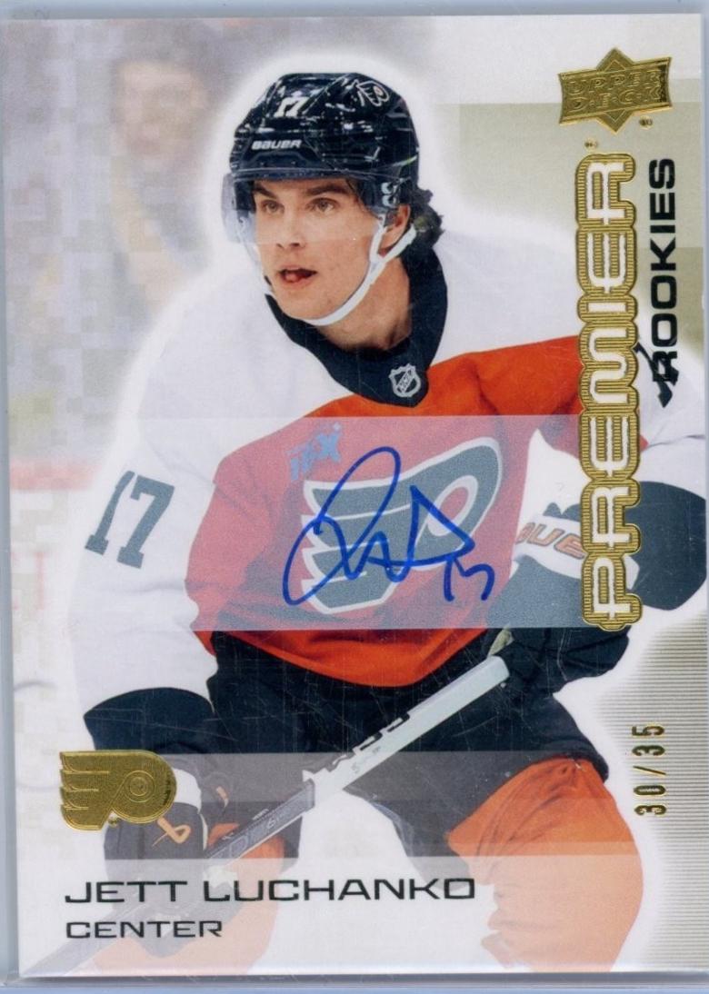 Jett Luchanko [Gold Autograph] #142