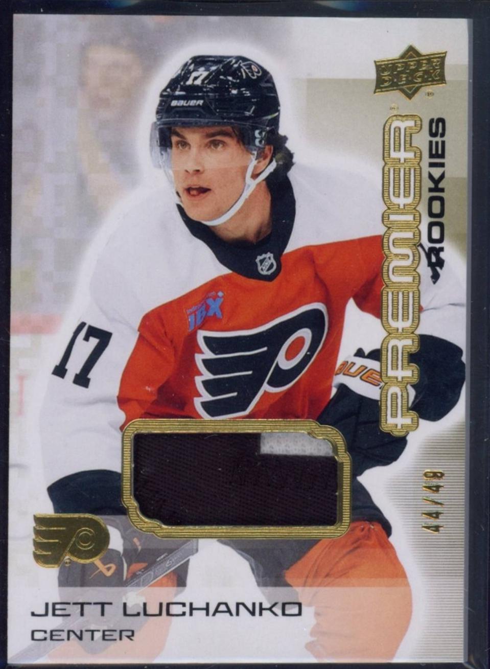 Jett Luchanko [Gold Premium Memorabilia] #142