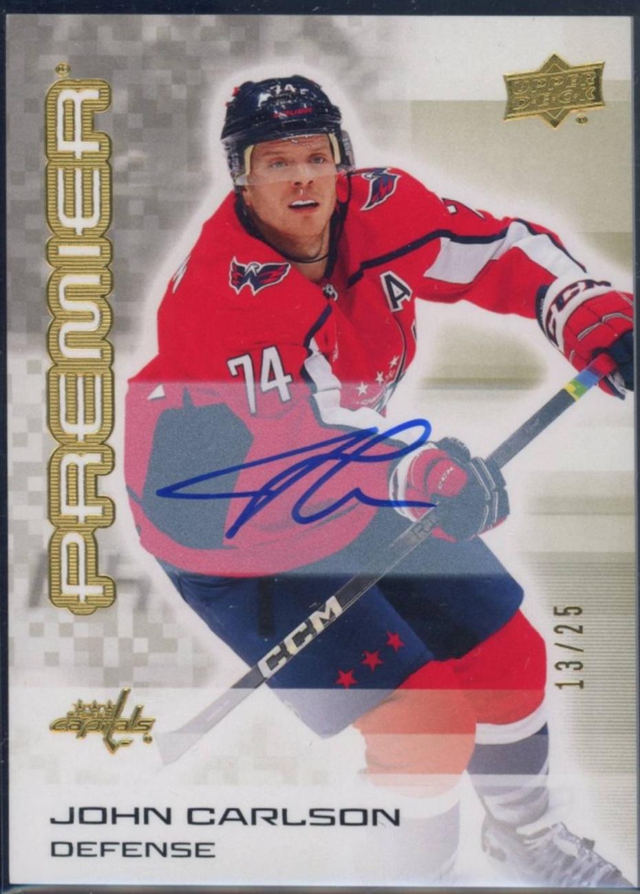 John Carlson [Gold Autograph] #56