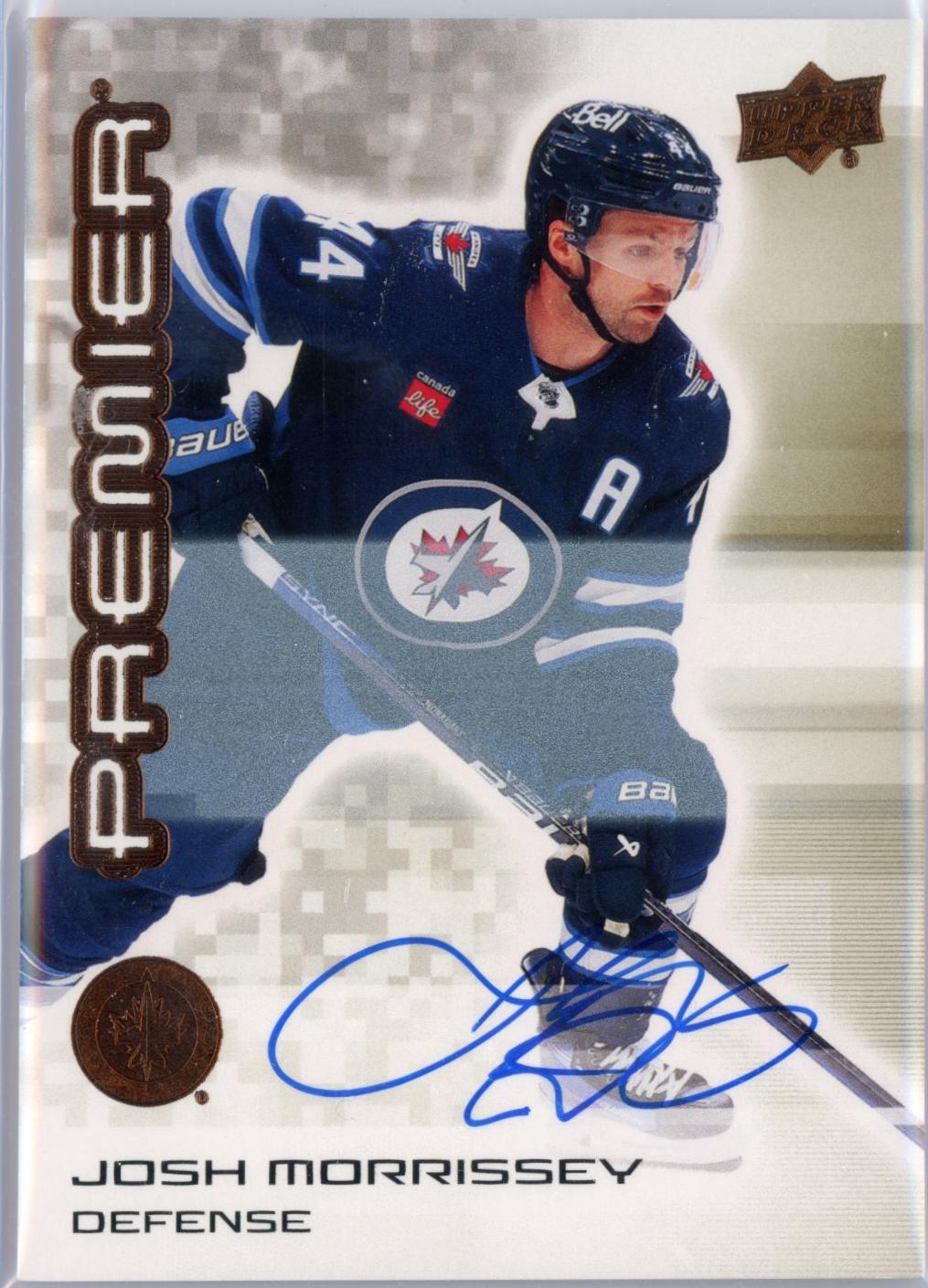 Josh Morrissey [Bronze Autograph] #18