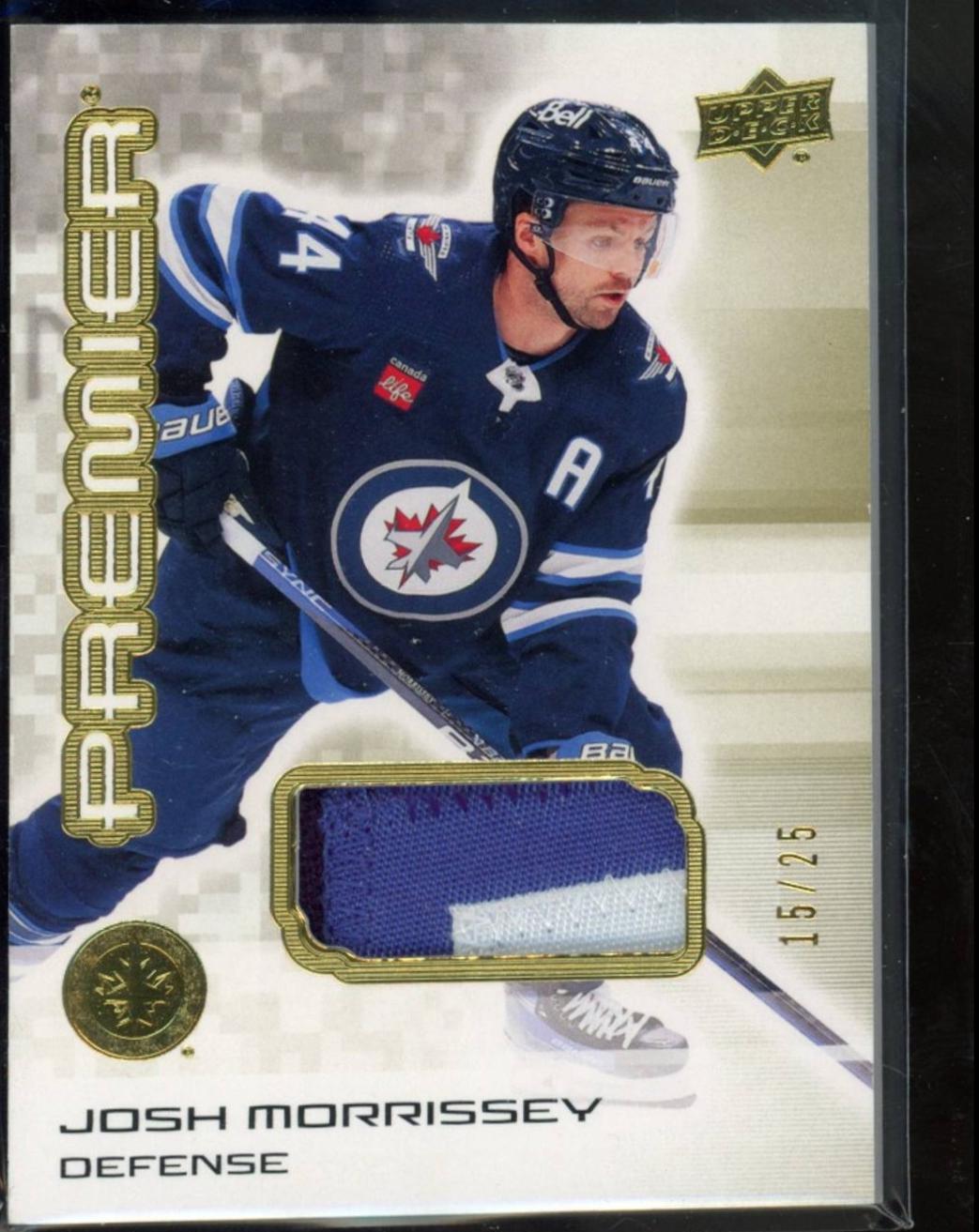 Josh Morrissey [Gold Premium Memorabilia] #18