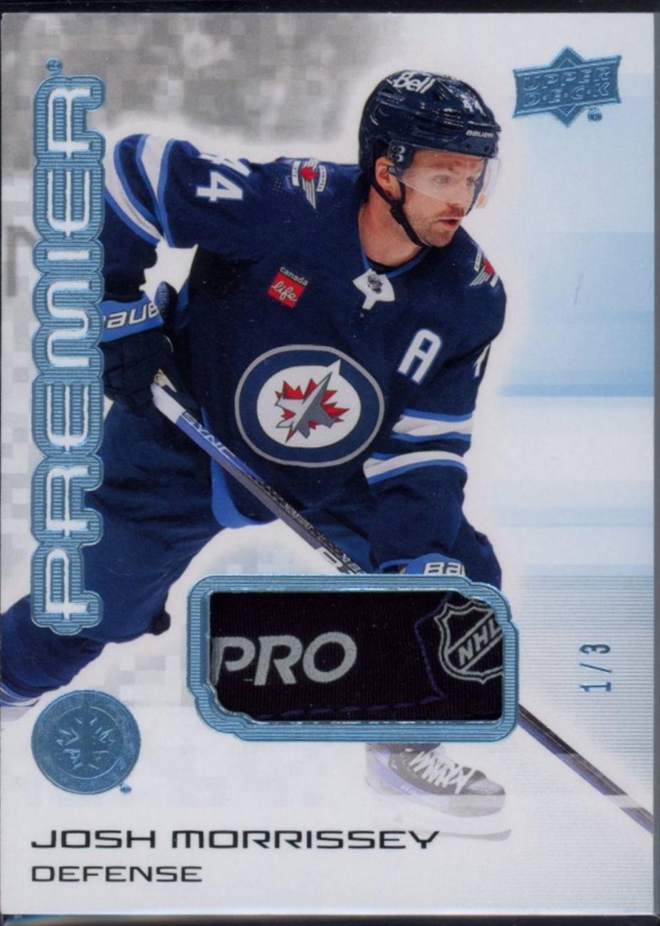 Josh Morrissey [Platinum Blue Neckline] #18