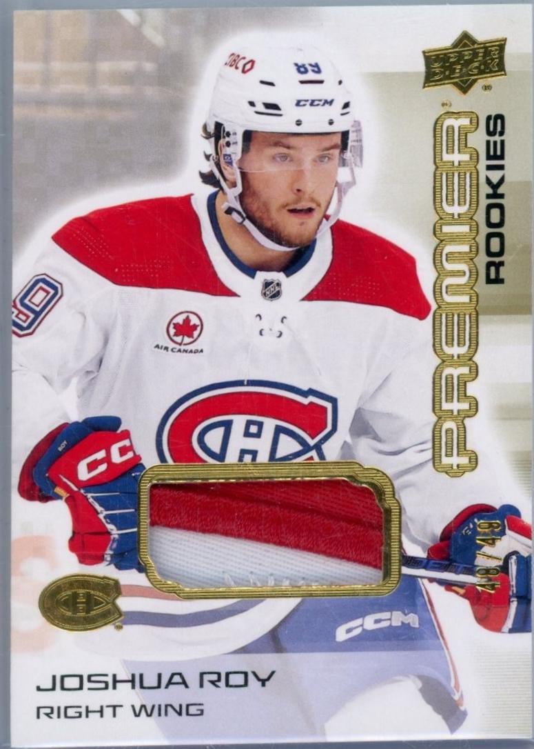 Joshua Roy [Gold Premium Memorabilia] #114