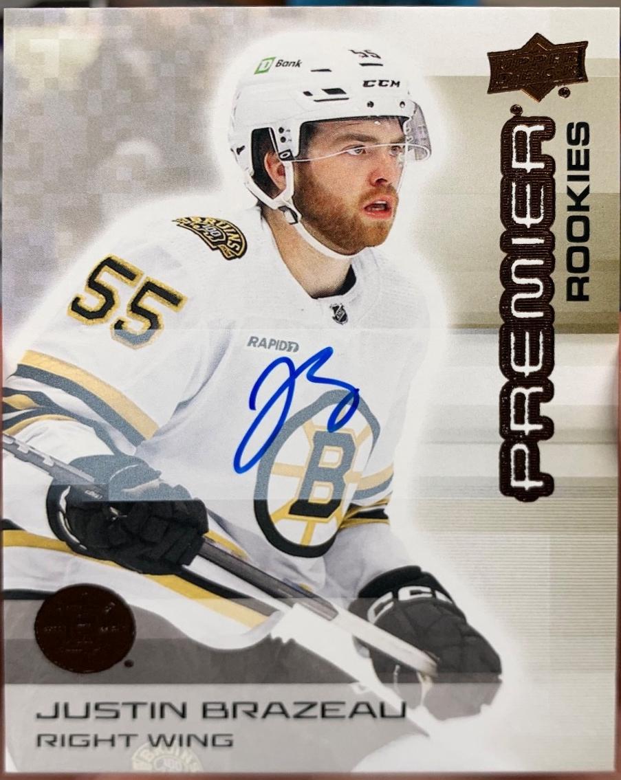 Justin Brazeau [Bronze Autograph] #138