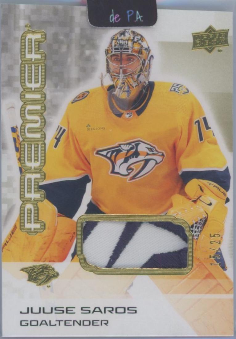 Juuse Saros [Gold] #7