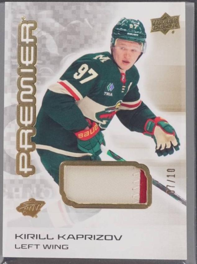 Kirill Kaprizov [Gold Premium Memorabilia] #12