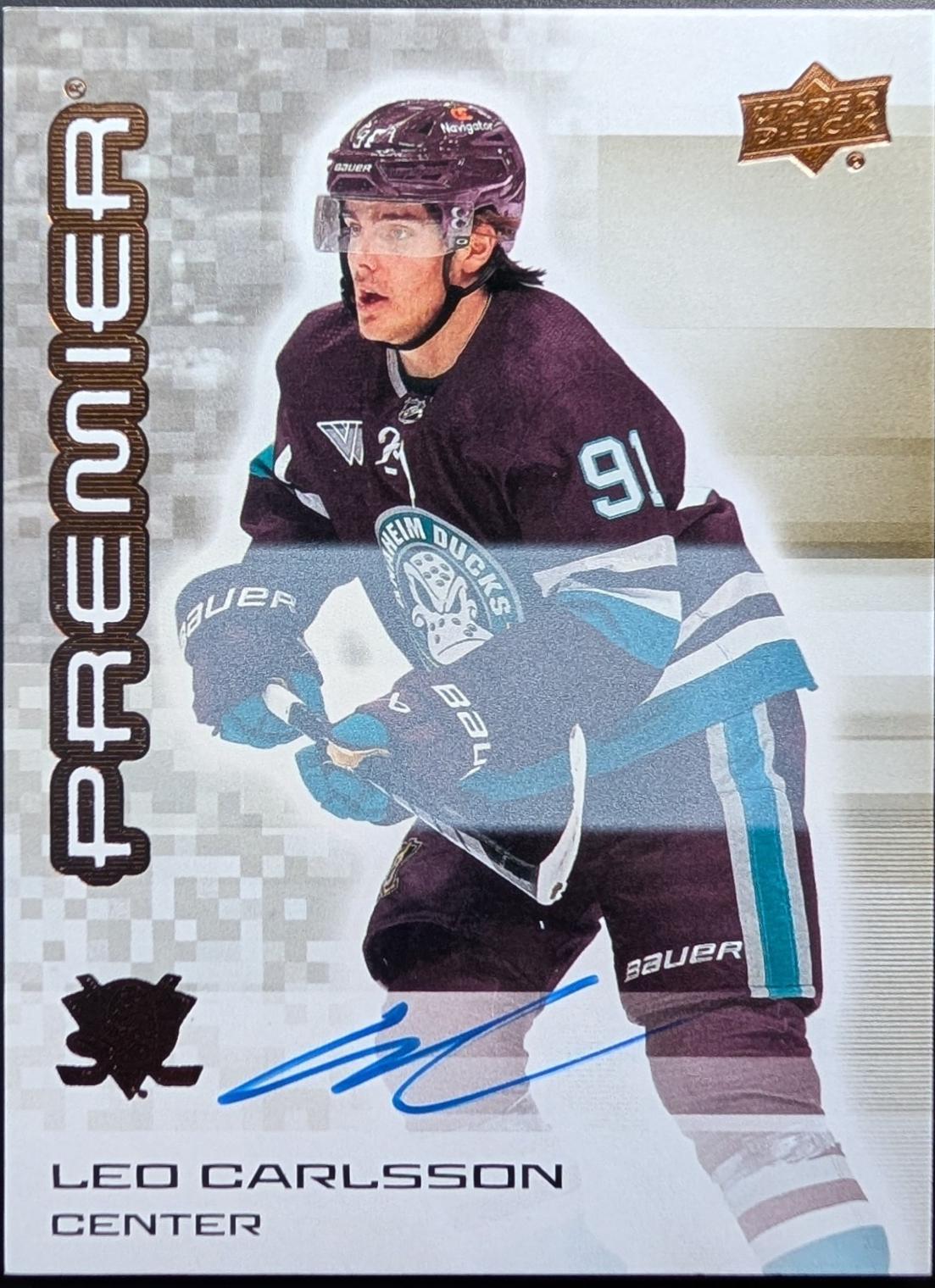 Leo Carlsson [Bronze Autograph] #30
