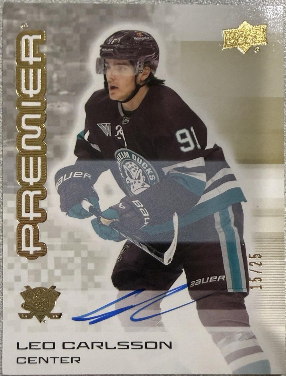 Leo Carlsson [Gold Autograph] #30