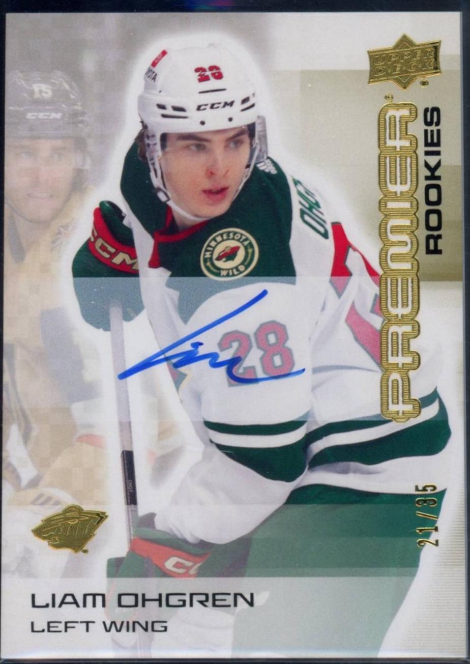 Liam Ohgren [Gold Autograph] #124