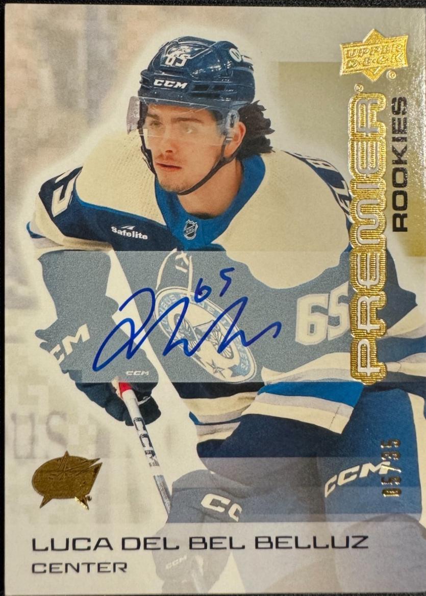 Luca Del Bel Belluz [Gold Autograph] #144