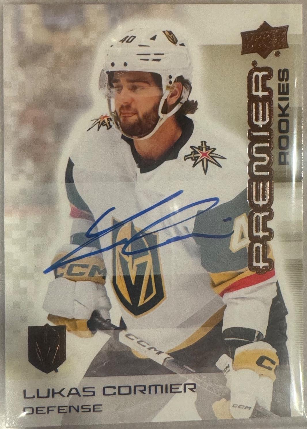 Lukas Cormier [Bronze Autograph] #116