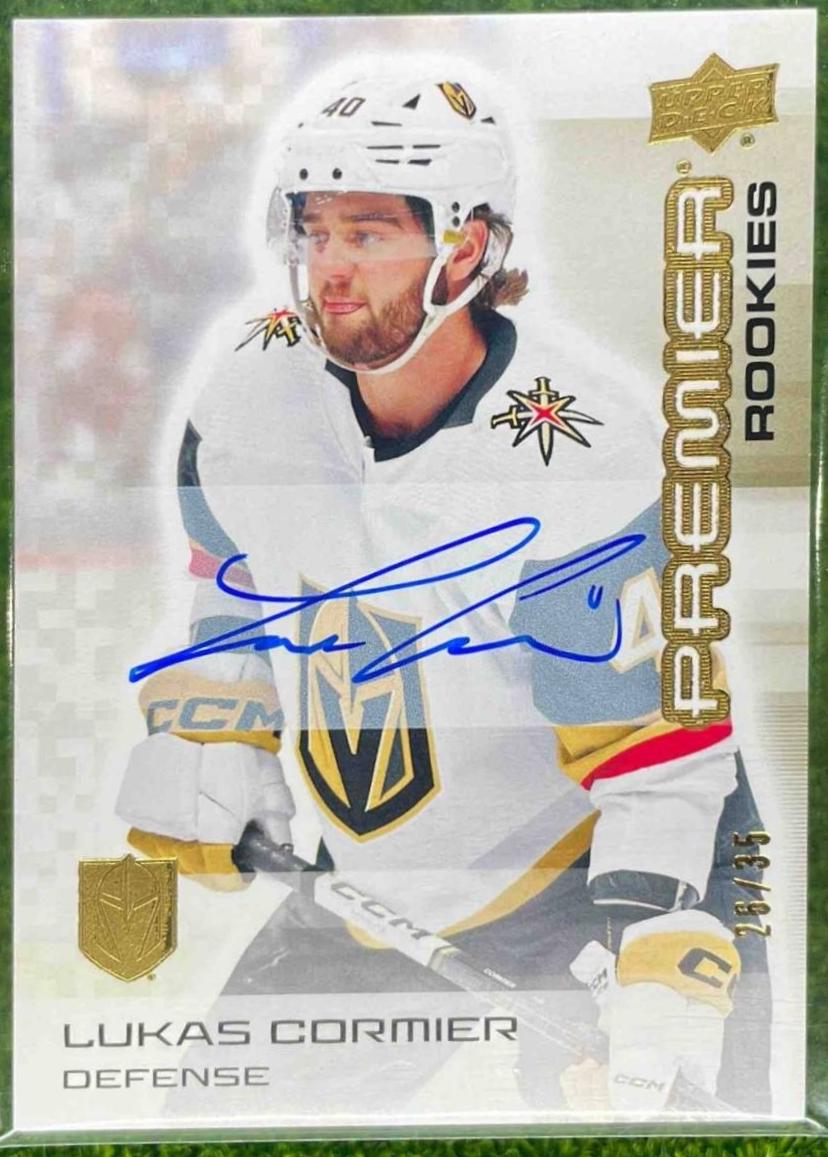 Lukas Cormier [Gold Autograph] #116