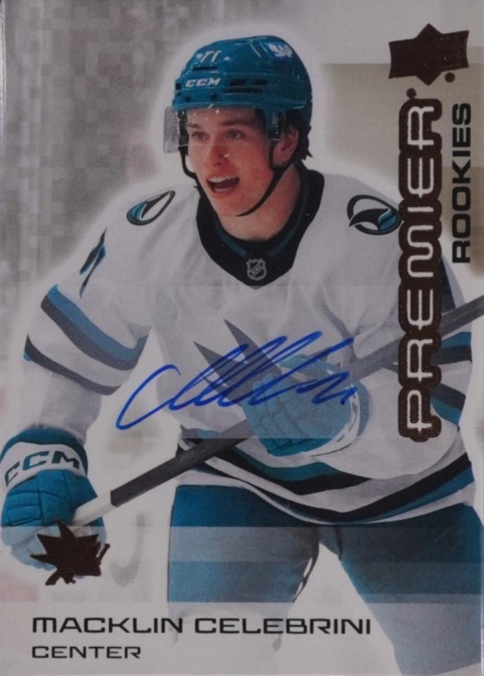 Macklin Celebrini [Bronze Autograph] #101