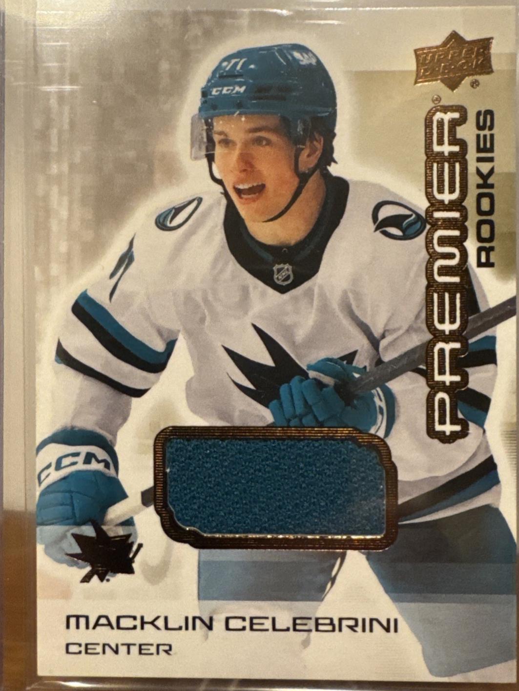 Macklin Celebrini [Bronze Jersey] #101