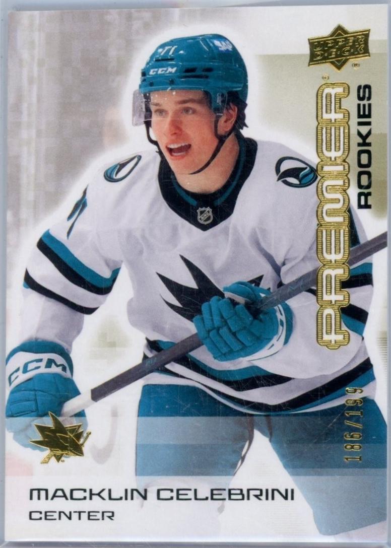 Macklin Celebrini [Gold] #101